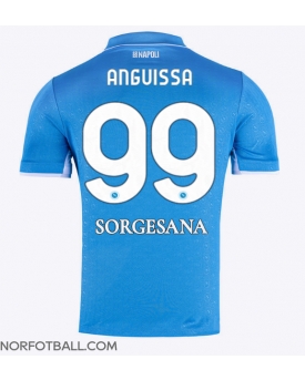 Billige Fotballdrakt SSC Napoli Frank Anguissa #99 Replika Hjemmedrakt 2024-25 Kortermet